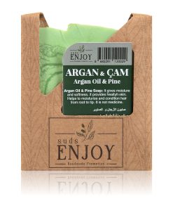 Doğal Argan & Çam El Yapımı Yüz, Saç Ve Vücut Sabunu