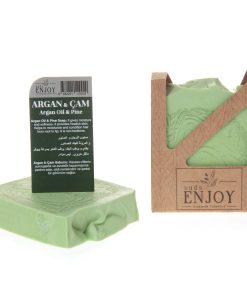 Doğal Argan & Çam El Yapımı Yüz, Saç Ve Vücut Sabunu