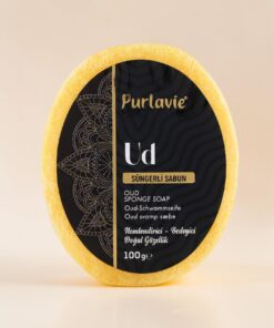 Purlavie Ud Ağacı Doğal Süngerli Sabun 100 gr.
