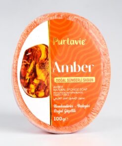 Purlavie Amber Doğal Süngerli Sabun 100 gr.