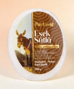 Purlavie Eşek Sütlü Süngerli Sabun 100 gr.