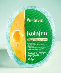Purlavie Kolajen Doğal Süngerli Sabun 100 gr.
