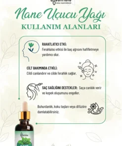 Alternative view of Nutribio Nane Uçucu Yağı %100 Saf 10 ml