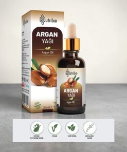 Nutribio Argan Yağı Soğuk Sıkım %100 Saf 20 ml
