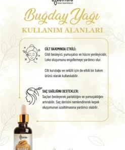 Alternative view of Nutribio Buğday Yağı %100 Saf 20 ml