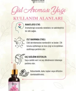 Alternative view of Nutribio Gül Aroması Yağı %100 Saf 20 ml
