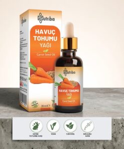 Nutribio Havuç Tohumu Yağı %100 Saf 20 ml