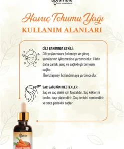 Alternative view of Nutribio Havuç Tohumu Yağı %100 Saf 20 ml