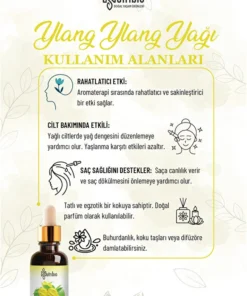 Alternative view of Nutribio Ylang Ylang Yağı %100 Saf 10 ml