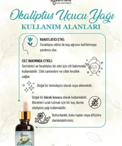 Alternative view of Nutribio Okaliptus Uçucu Yağı %100 Saf 10 ml