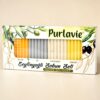 Purlavie Zeytinyağlı Sabun Seti 4’lü (80g x 4) – Doğal & Bitkisel Cilt Bakımı