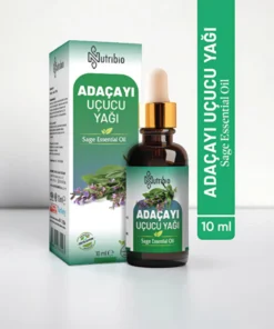 Nutribio Adaçayı Uçucu Yağı %100 Saf 10 ml