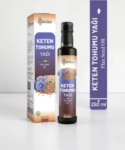 Nutribio %100 Saf Analizli Keten Tohumu Yağı 250 ml Flex Seed Oil Soğuk Sıkım