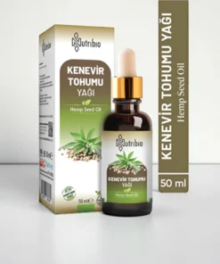 Nutribio Kenevir Tohumu Yağı %100 Saf 50 ml