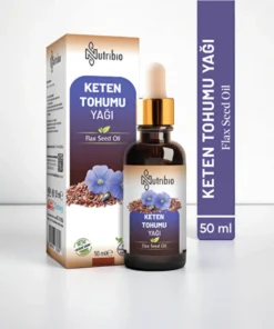 Nutribio Keten Tohumu Yağı %100 Saf 50 ml